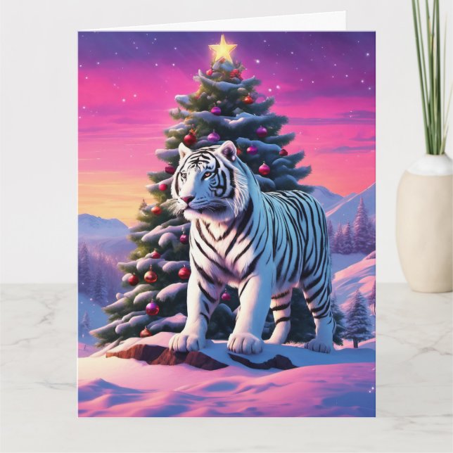 Cartão de saudação dobrado (Frente)