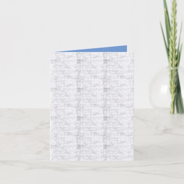 Cartão de saudação dobrado (Frente)