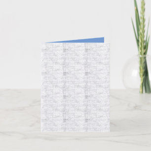 Cartão de saudação dobrado