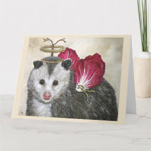 Cartão de Saudação Dobrado 8,5 x 11 (Angel Dan)