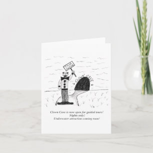 Cartão de saudação dobrado (dentro vazio)