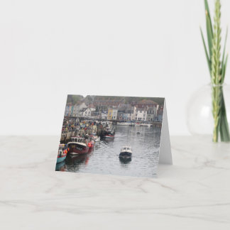 Cartão de Saudação Dobrado do Dorset Weymouth