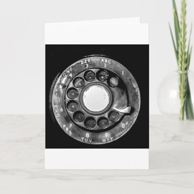 Cartão de Saudação Dobrado - Olá (Frente)