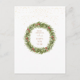 Cartão de Saudação Dobrado para a atmosfera de Nat