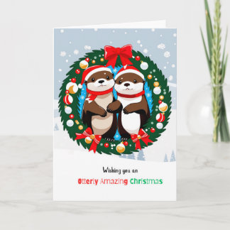 Cartão de saudação dobrado standard de 5" x 7"