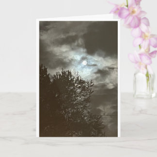 Cartão de saudação dobrado standard de 5" x 7"