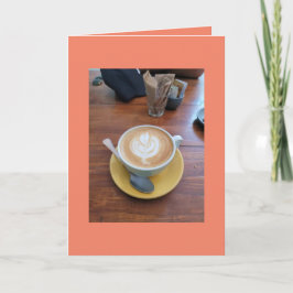 Cartão de saudação dobrado standard de 5" x 7"