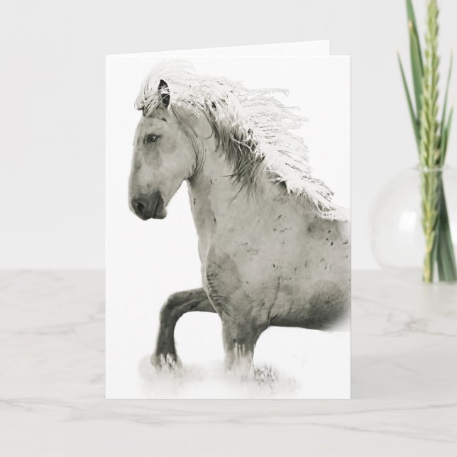 Cartão de saudação dobrado "Survivor" (Frente)