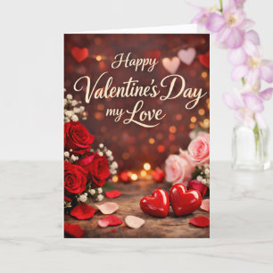 Cartão de Saudação Dobrável "Para Sempre Seu no Di