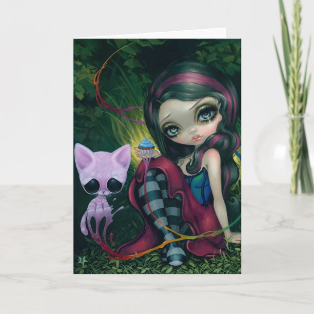 Cartão de Saudação "Doces Sonhadores" (Frente)