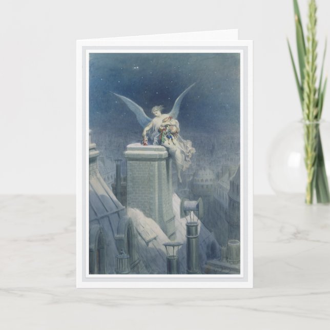 Cartão de Saudação Dore Angel (Frente)