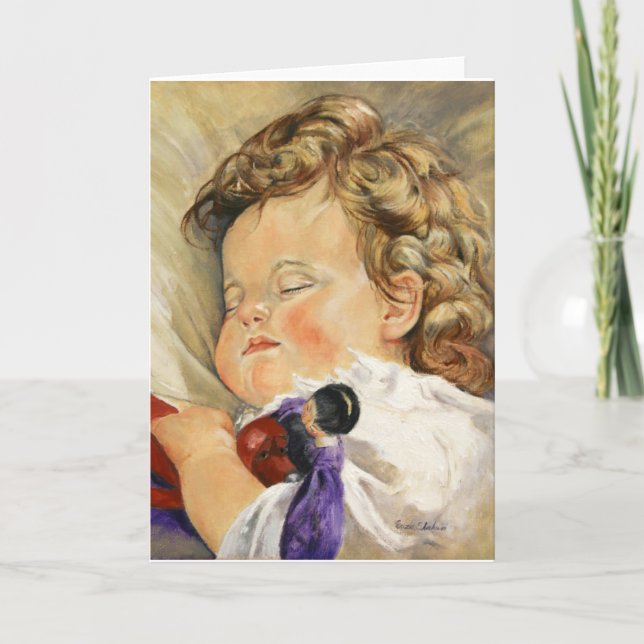 Cartão de Saudação dos Doces Sonhos (Frente)