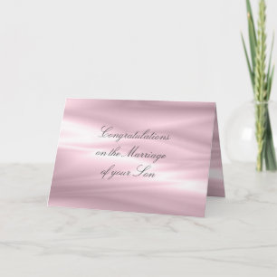 Cartão de Saudação dos Pais de Parabéns Noivas