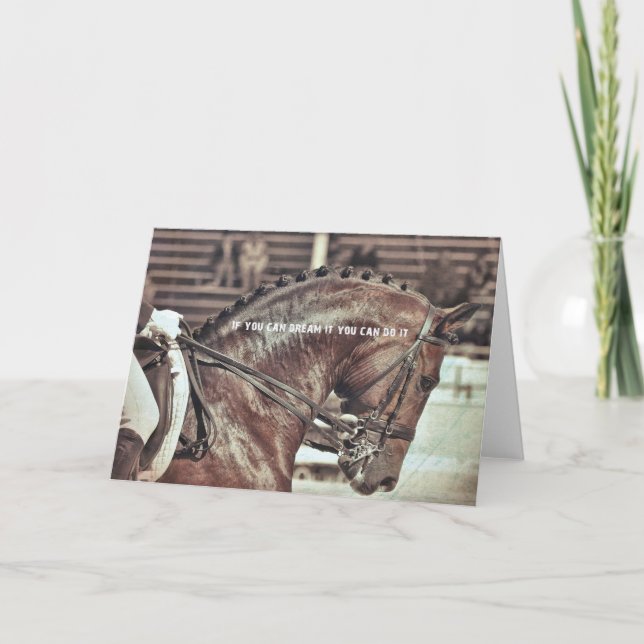 Cartão de Saudação DREAM IT (Frente)