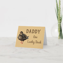 Cartão de Saudação Duck