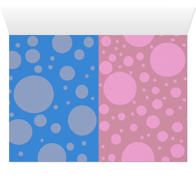 Cartão de saudação, envelopes brancos padrão inclu (Interior horizontal (base))