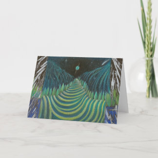 Cartão de saudação "Estrada Uraniana"