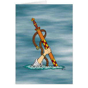 Cartão de Saudação Excalibur