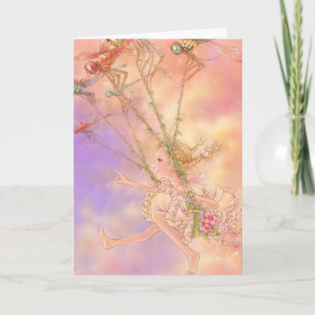 Cartão de Saudação Fantástico - Que Sonhos Podem V (Frente)