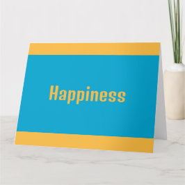 Cartão de Saudação Feliz