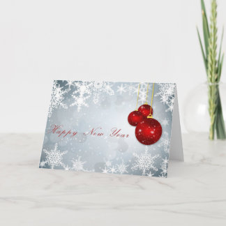 Cartão de Saudação - Feliz ano novo