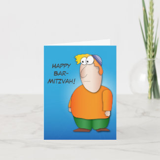 Cartão de saudação Feliz bar mitzva