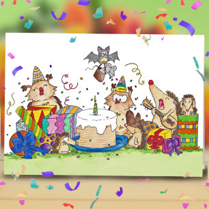 Cartão de saudação FELIZ BIRTHDAY de Nicole Janes