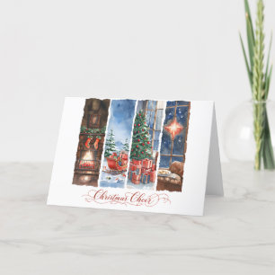 Cartão de Saudação Feliz de Natal