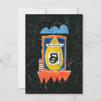 Cartão de Saudação Feliz para Choro - Abstrato Art