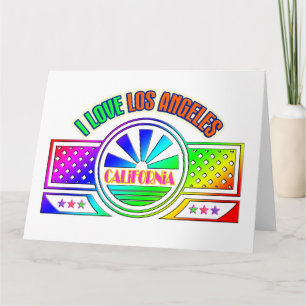 Cartão de Saudação "Fest Los Angeles"