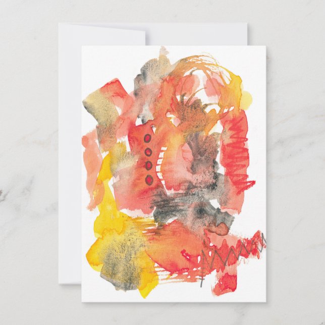 Cartão De Saudação Final Do Verão (Frente)