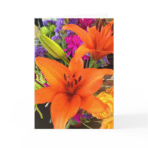 Cartão de saudação Flor