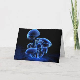 Cartão de Saudação Fluorescência