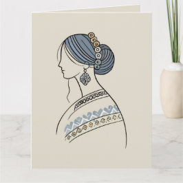 Cartão de Saudação Foliar Ucraniano