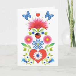 Cartão de Saudação Folkfest