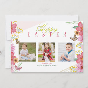 Cartão de Saudação Fotográfica primavera 3