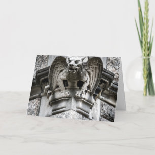 Cartão de Saudação Gargoyle