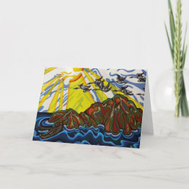 Cartão de Saudação Geese