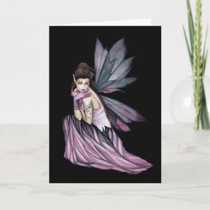 Cartão de Saudação Gothic Fairy de Molly Harrison