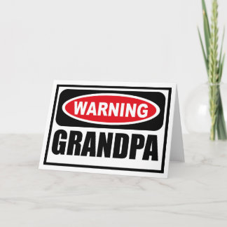 Cartão de Saudação GRANDPA
