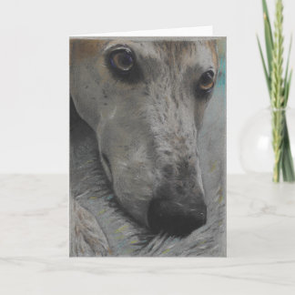 Cartão de Saudação Greyhound vazio