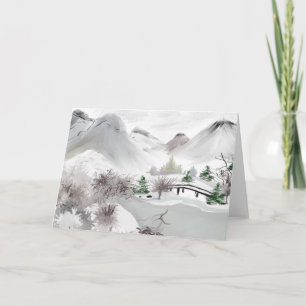 Cartão de Saudação Haiku Art