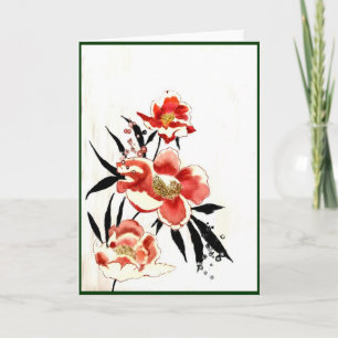 Cartão de Saudação Haiku Art