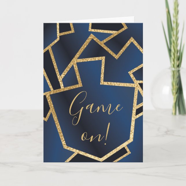 Cartão de Saudação Hanukkah com Envelope Sonhos El (Frente)