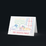 Cartão de Saudação Hanukkah Personalize com envelo<br><div class="desc">Um Cartão de Saudação Hanukkah (envelope incluído) para personalizar. Pelo prazer que me deu,  criei um cartão incrivelmente simples,  espero que goste! Basta escolher seu tamanho de fonte,  estilo,  cor e texto favoritos para personalizar este cartão,  dentro e para fora. Obrigados para parar e comprar.
Feliz Chanukah/Hanukkah!!</div>
