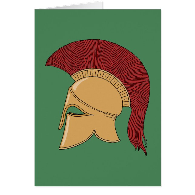 Cartão de Saudação Helmet Corinthian (Frente)