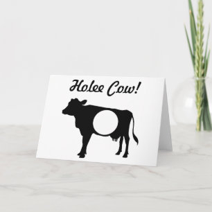 Cartão de Saudação Holanda Cow