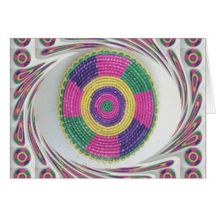 Cartão de Saudação Horizontal Linda África Incríve