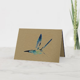 Cartão de Saudação Hummingbird King