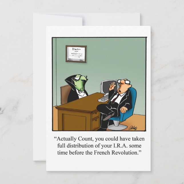 Cartão de Saudação Humor do Dia de as Bruxas engra (Frente)